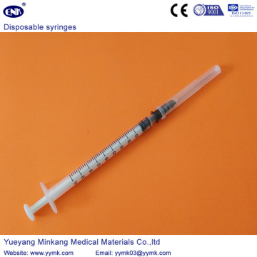 Disposable Sterile Syringe with Needle 1ml (ENK-DS-061)